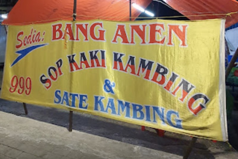 Sop Kaki Kambing & Sate Kambing Bang Anen 999