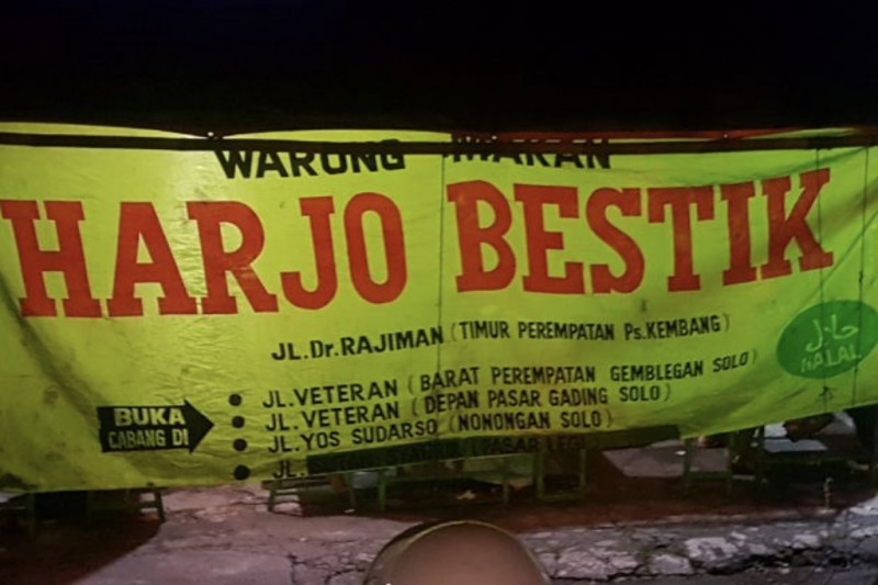 Harjo Bestik Pasar Kembang