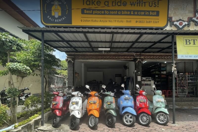 Dewa Motor Bali Rental