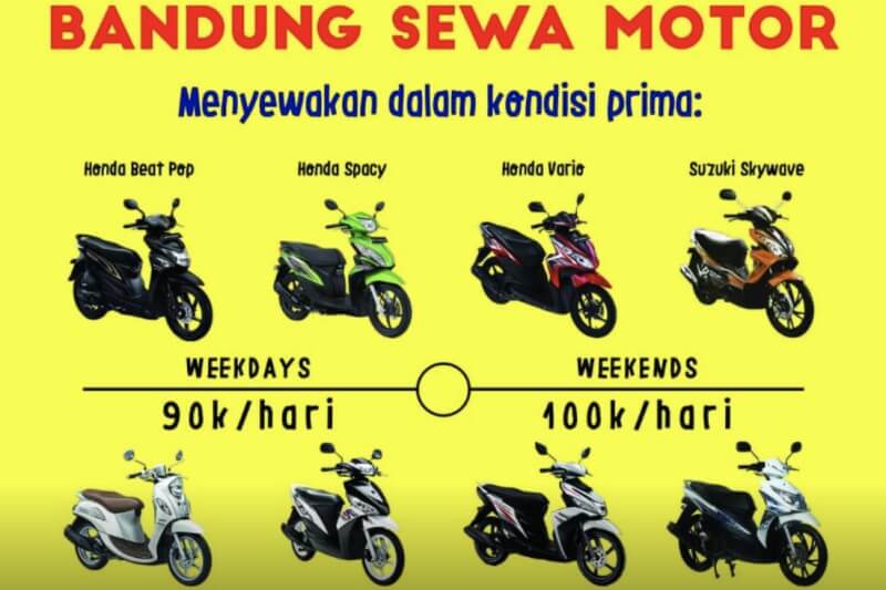 Bandung Sewa Motor