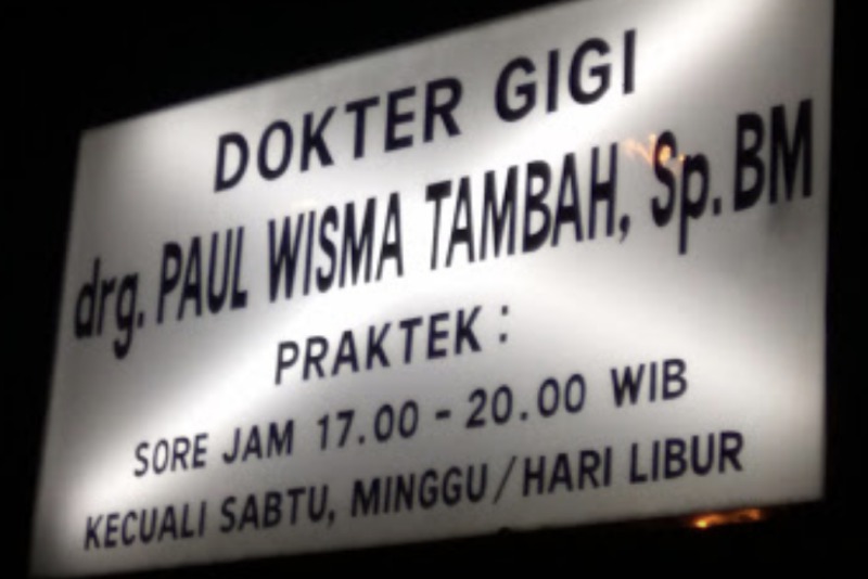 Drg. Paul Wisma Tambah,Sp. Bm