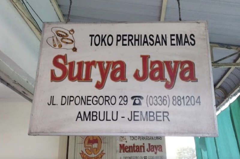 Toko Emas Surya Jaya