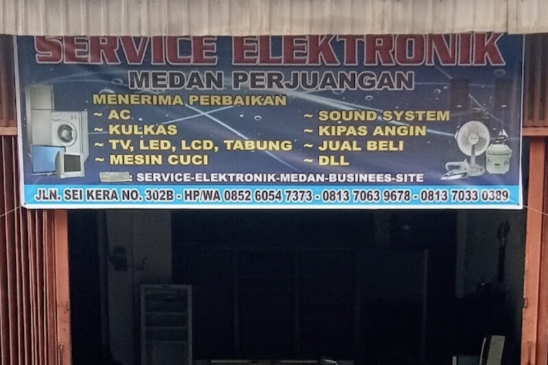 SERVICE elektronik Medan perjuangan