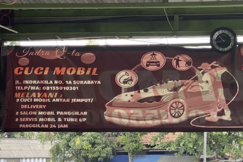 Cuci Mobil Indra Q-la