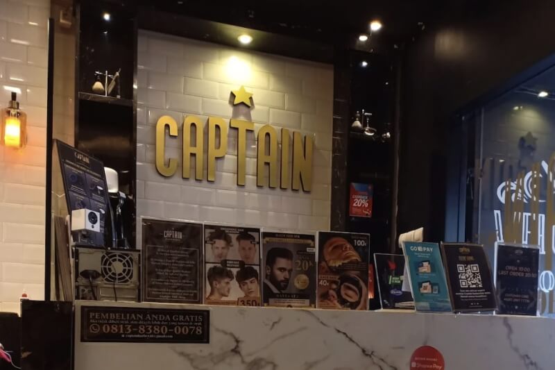 Captain Barbershop Teluk Gong