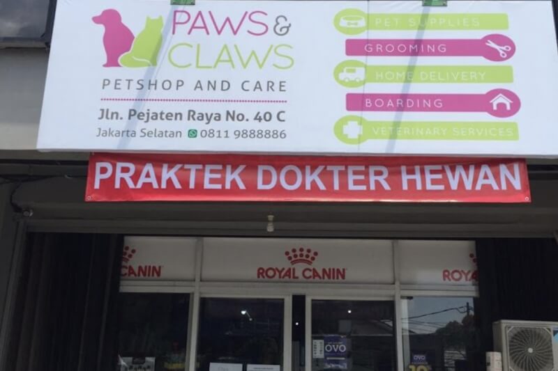 Paws & Claws Pet Shop and Care