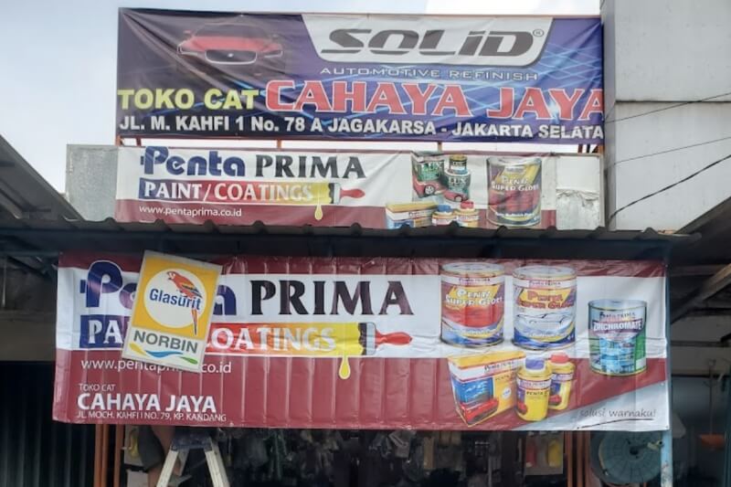 Toko Cat Cahaya Jaya