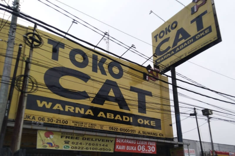 Toko Cat Warna Abadi Oke