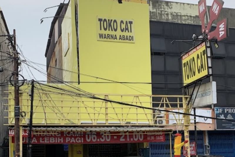 Toko Cat Warna Abadi Pondok Indah